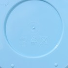 Горшок для цветов с поддоном «Знатный», 2 л, d=18 см, голубой - Фото 5