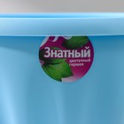 Горшок для цветов с поддоном «Знатный», 2 л, d=18 см, голубой - Фото 7