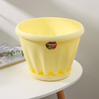 Горшок для цветов с поддоном «Знатный», 6,7 л, d=27 см, жёлтый - Фото 5