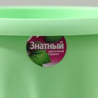Горшок для цветов с поддоном «Знатный», 6,7 л, d=27 см, зелёный - Фото 6
