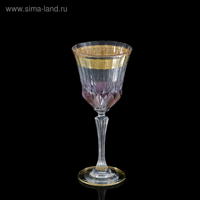 Бокал для вина "Адажио", фиолетовый, 280 мл, 9 × 9 × 21 см - Фото 1