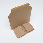 Почтовый короб UltraPack с клейкой лентой 24,5 х 16,5 х 2-7 см (комплект 10 шт) - фото 21759717