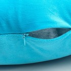 Подушка декоративная Этель «Облачко», цвет голубой, 48х38см, велюр, 100% полиэстер - Фото 4