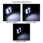 Фонарь-шапка аккумуляторный, 200 мАч, 4 LED, 3 режима, USB - Фото 4