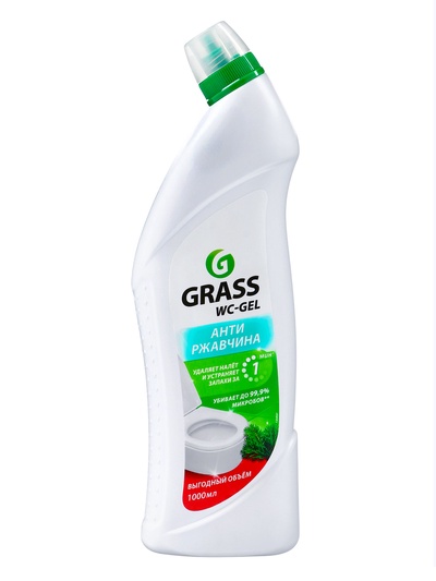 Дезинфицирующий чистящий гель WC GEL, «Анти-ржавчина», 1000 мл