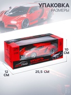 Машина на радиоуправлении, работает от батареек, цвет красный - Фото 4