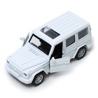 Машинка «Внедорожник», 1:32, инерция, световые и звуковые эффекты, цвет белый - Фото 3