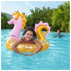 Круг для плавания Glitter Seahorse Swim Ring, 115 х 104 см, 36305 - фото 3588126