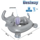 Лодочка надувная Funspeakers Elephant Baby Boat, 96.5×84 см, со встроенным динамиком, 34152 - Фото 1