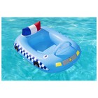 Лодочка надувная Funspeakers Police Car Baby Boat, 97 x 74 см, со встроенным динамиком, 34153 - фото 3209163