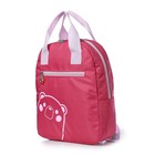 Рюкзак детский, отдел на молнии, цвет малиновый 22,5х28,5х8см - Фото 2