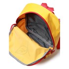 Рюкзак детский, отдел на молнии, цвет жёлтый/красный 23х29х7,5см - Фото 5