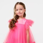 Платье для девочки с пышной юбкой KAFTAN, рост 86-92, цвет ярко-розовый - Фото 2