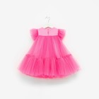 Платье для девочки с пышной юбкой KAFTAN, рост 110-116, цвет ярко-розовый - Фото 9