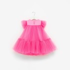 Платье для девочки с пышной юбкой KAFTAN, рост 122-128, цвет ярко-розовый - Фото 13