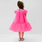 Платье для девочки с пышной юбкой KAFTAN, рост 122-128, цвет ярко-розовый - Фото 4