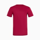 Футболка мужская, цвет бордо, размер 46 - Фото 7