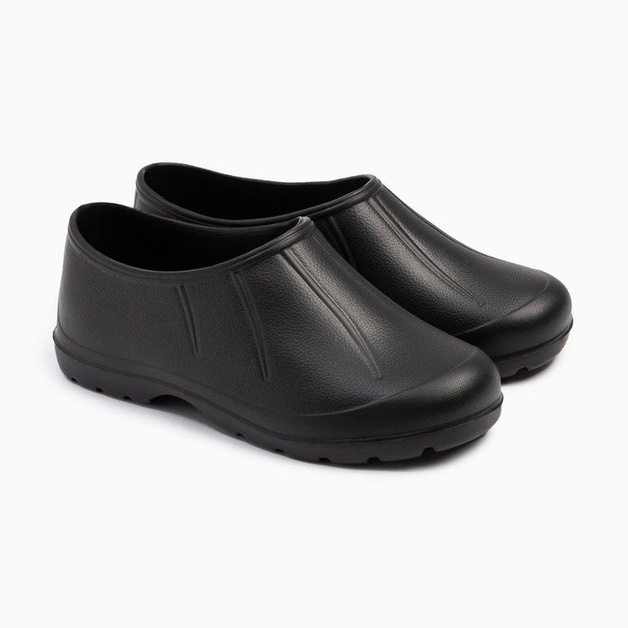 Галоши женские, цвет черный, размер 37 - Фото 1