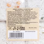 Соляной брикет набор 4 шт. «Апельсин, липа, сосна, ель« по 200 г »Добропаровъ» - Фото 5