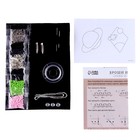 Вышивка бисером «Ромб и планета», брошь, в пакете - Фото 3