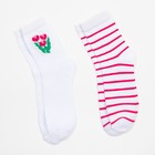 Набор женских носков KAFTAN "Life“ 2 пары, размер 36-39 (23-25 см) - Фото 4