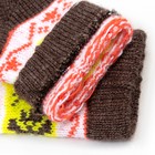 Носки детские шерстяные, цвет коричневый, размер 11-12 - Фото 3