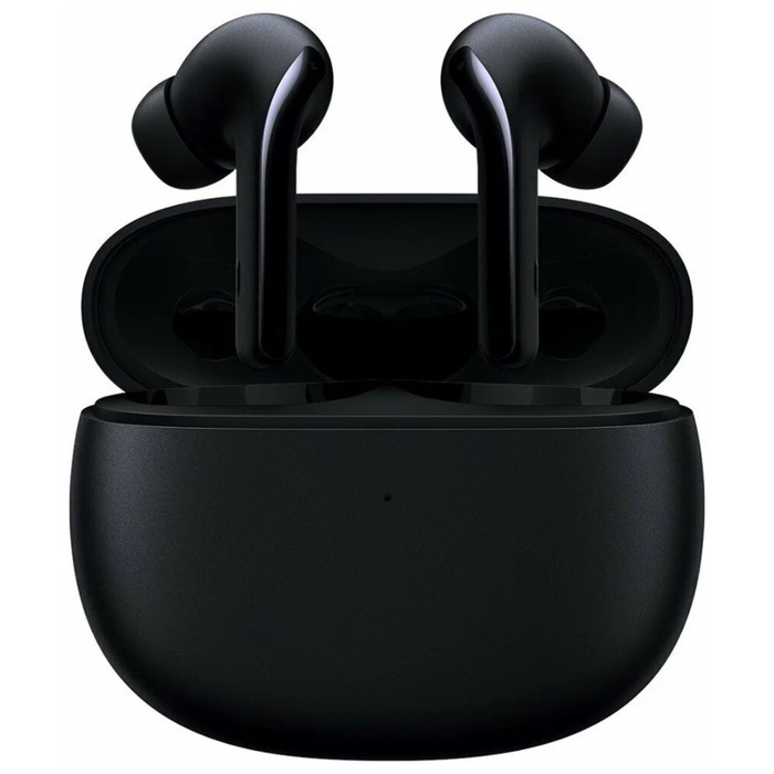 Наушники Xiaomi Buds 3 (BHR5527GL), беспроводные, вакуумные, шумоподавление, 480мАч, черные - фото 51438683