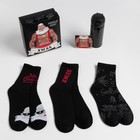 Новогодний подарочный набор термос и носки KAFTAN Xmas, р. 41-44 (27-29 см) - Фото 2