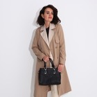 Сумка-тоут на молнии, цвет чёрный - фото 21761309