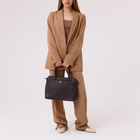 Сумка-тоут на молнии, цвет серый - фото 24549911