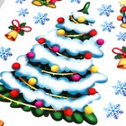 Интерьерная наклейка "Ушастые друзья" 30х50 см 9218382 - фото 16184187