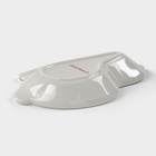 Блюдо Доляна «Зайка в золотом», 15.5×11×2.5 см, цвет белый - Фото 2