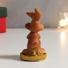 Фигурка полистоун «Заяц с сундуком монет», 4.5×4.5×8.5 см, МИКС 7650049 - фото 14080232