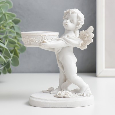 Подсвечник на 1 свечу «Белоснежный ангел», 12.5×10×5.8 см