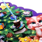 Магнитная рыбалка «Новогодняя рыбалка с котиком» - фото 24700684