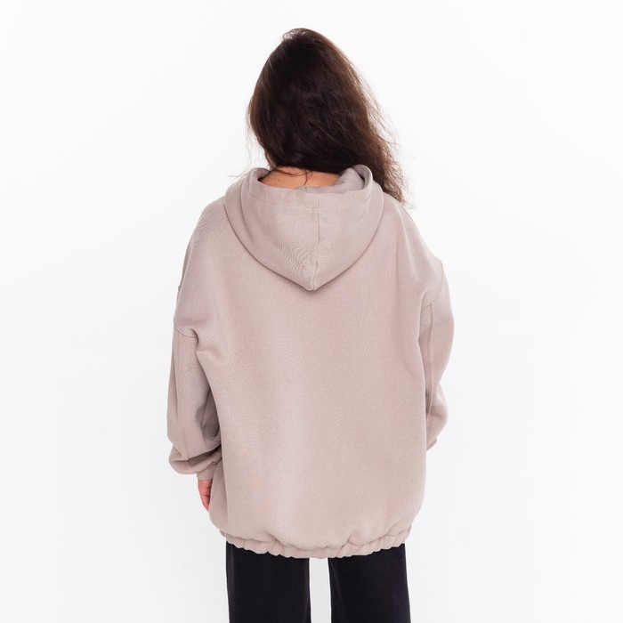 Худи женское НАЧЁС, цвет бежевый, размер M (42-46) 56459