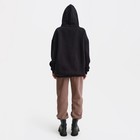 Худи женское НАЧЁС, цвет чёрный, размер M (42-46) - фото 42130429