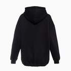 Худи женское НАЧЁС, цвет чёрный, размер M (42-46) - фото 42130432