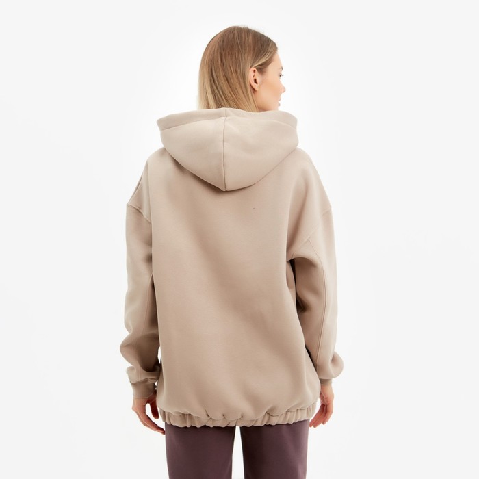 Худи женское НАЧЁС, цвет бежевый, размер M (42-46) 56460