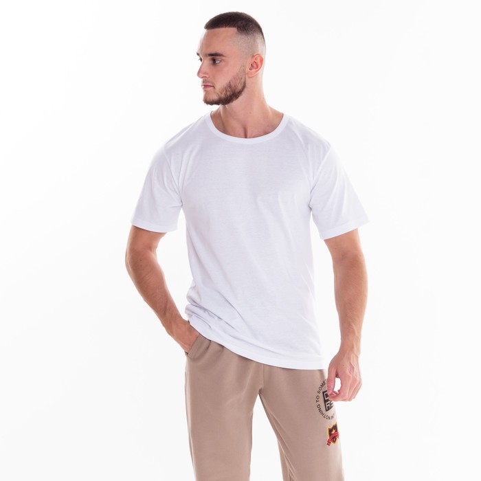 Брюки мужские, цвет бежевый, размер L (48) 56469