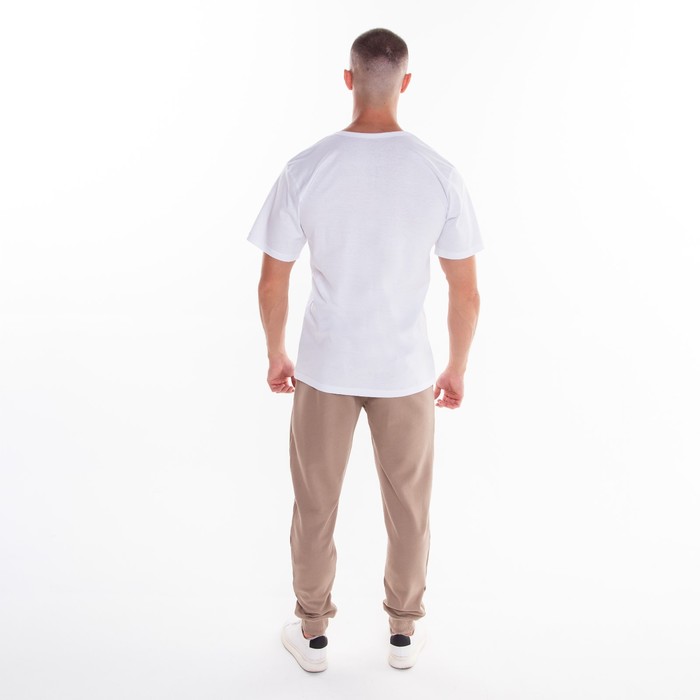 Брюки мужские, цвет бежевый, размер L (48) 56469