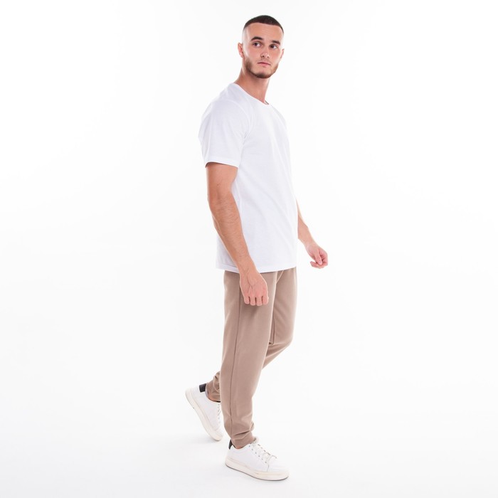 Брюки мужские, цвет бежевый, размер XXL (52) 56471