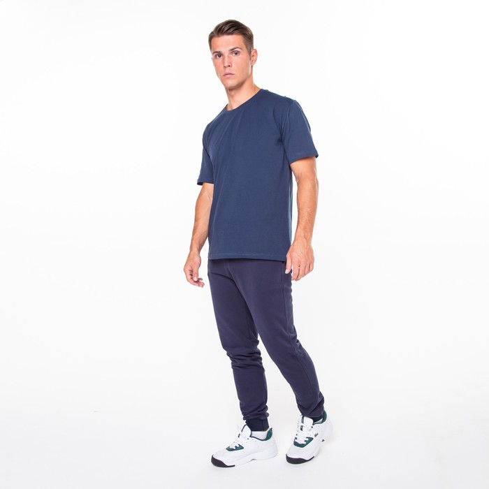 Брюки мужские, цвет тёмно-синий, размер XXL (52) 56477