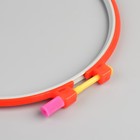 Пяльцы для вышивания, d = 21 см, цвет МИКС (комплект 10 шт) - фото 25441365