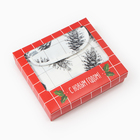Кухонный набор Этель Merry Christmas: полотенце 40х73 см, прихватка 19х19 см, фартук 60х70 см - Фото 11