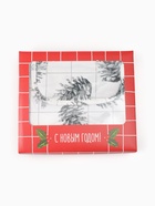 Набор подарочный новогодний «Этель» Merry Christmas: полотенце 40×73 см, прихватка 19×19 см, фартук 60×70 см - Фото 19