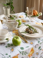 Скатерть Доляна Duckling, 149×180 см, 100% хлопок, рогожка 164 г/м² - Фото 5