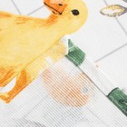Скатерть Доляна Duckling, 149×220 см, 100% хлопок, рогожка 164 г/м² - Фото 7