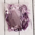 Дождик новогодний бледно-розовый, b-7.5 см, L-150 см - Фото 4