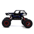 Джип радиоуправляемый Monster, 1:16, 4WD, работает от аккумулятора, цвет синий - фото 24455289